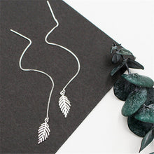 Load image into Gallery viewer, Tassel Leaf Charm Drop Earring For Women Girls