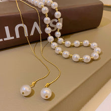 Load image into Gallery viewer, Fashion Adjustable Design Pearl Necklace