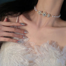 Load image into Gallery viewer, Elegant Luxury Pearl Beads Choker Necklace For Women