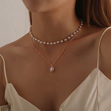 Load image into Gallery viewer, Fashion Chain Pearl Necklace For Women