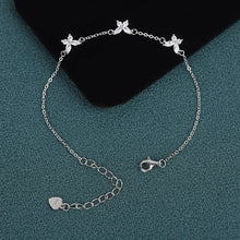 Load image into Gallery viewer, Color Bracelet Jewelry New Simple Wild Sparkling Butterfly Bracelet