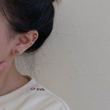 Load image into Gallery viewer, Brown Flocked Bear Bunny Earring Set