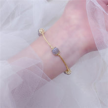 Load image into Gallery viewer, Classic Luxury Natural Moonstone Pearl Beaded Bracelet