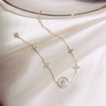 Load image into Gallery viewer, Cubic Zirconia Natural Shell Stone Charm Bracelet