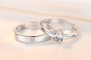 Elegant Simple Wedding Engagement Rings