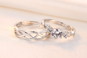 Elegant Simple Wedding Engagement Rings