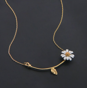 Cute little daisy flower jewelry set