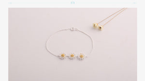 Crystal Symbol of Love Sweet Personality Clover Charm Bracelets & Bangles