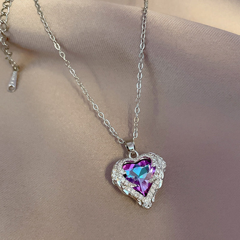 Heart Pendant Necklace for Women