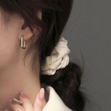 Load image into Gallery viewer, Korean New Trendy O-Shape Square Hoop Earrings
