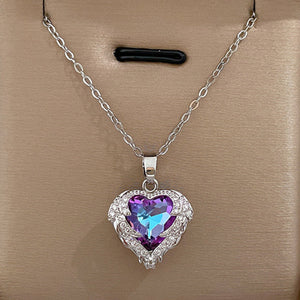 Heart Pendant Necklace for Women