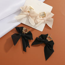 Load image into Gallery viewer, Jewelry Korean Sweet Black White Bowknot Women
