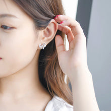 Load image into Gallery viewer, Cute Bowknot Stud Earrings for Women with Zircon
