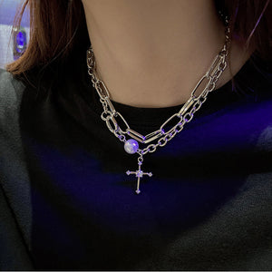 Hip-Hop Gothic Style Clavicle Chokers