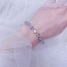 Load image into Gallery viewer, Classic Luxury Natural Moonstone Pearl Beaded Bracelet
