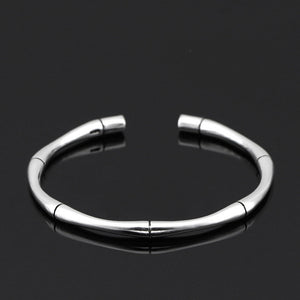 High Quality Sliver Color Multi Segment Bamboo Bracelets