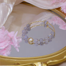 Load image into Gallery viewer, Classic Luxury Natural Moonstone Pearl Beaded Bracelet
