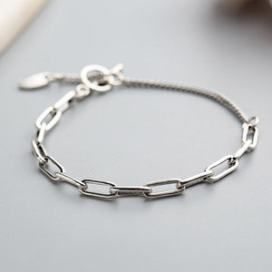 Fashion Geometric Pendant Charm Korean Punk Bracelet &Bangle