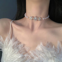 Load image into Gallery viewer, Elegant Luxury Pearl Beads Choker Necklace For Women
