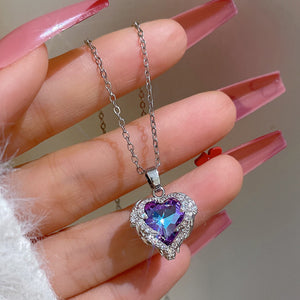 Heart Pendant Necklace for Women